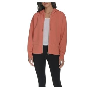 DKNY Coral Hooded Sweatshirt